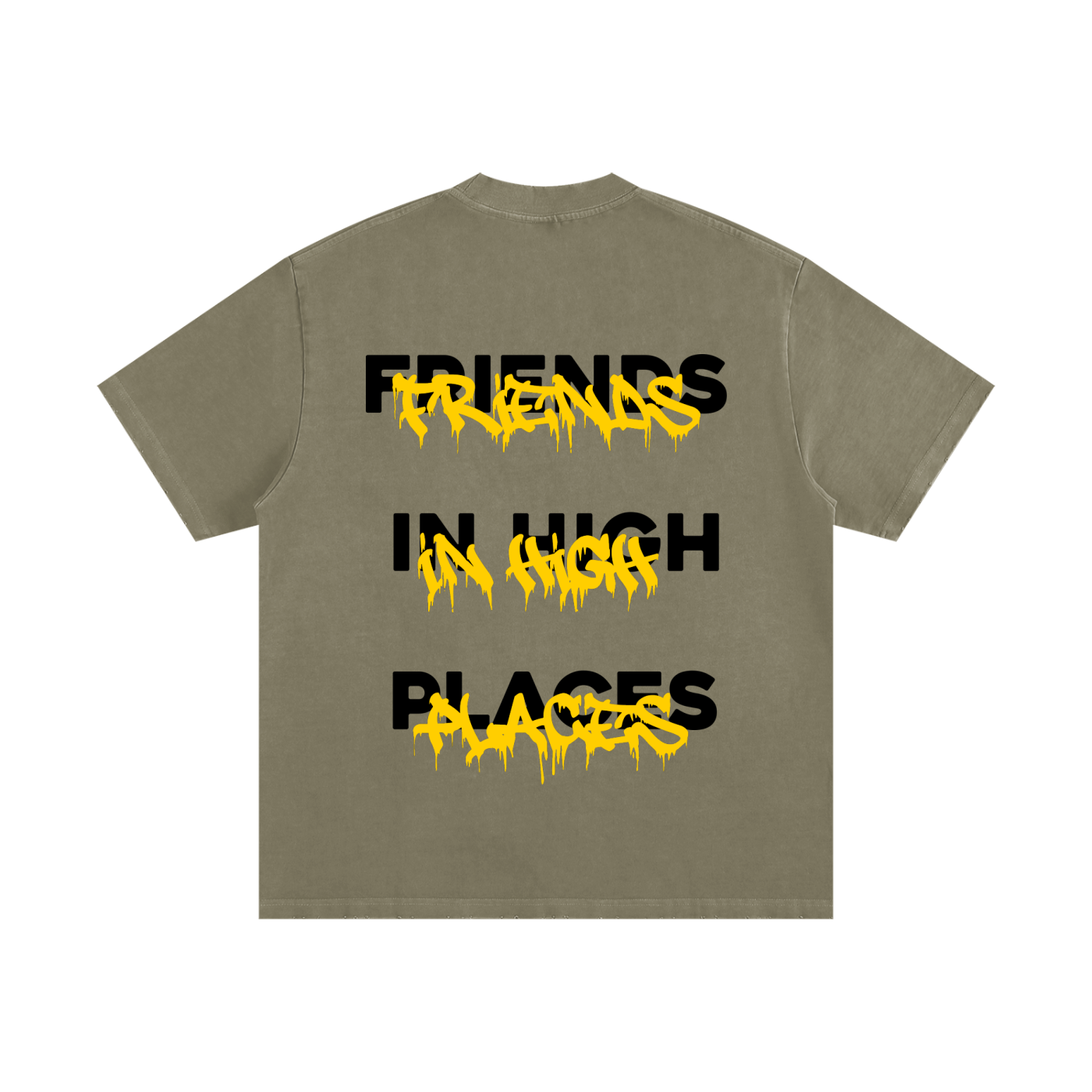 FRIENDS IN HIGH PLACES (PREMIUM) T SHIRT