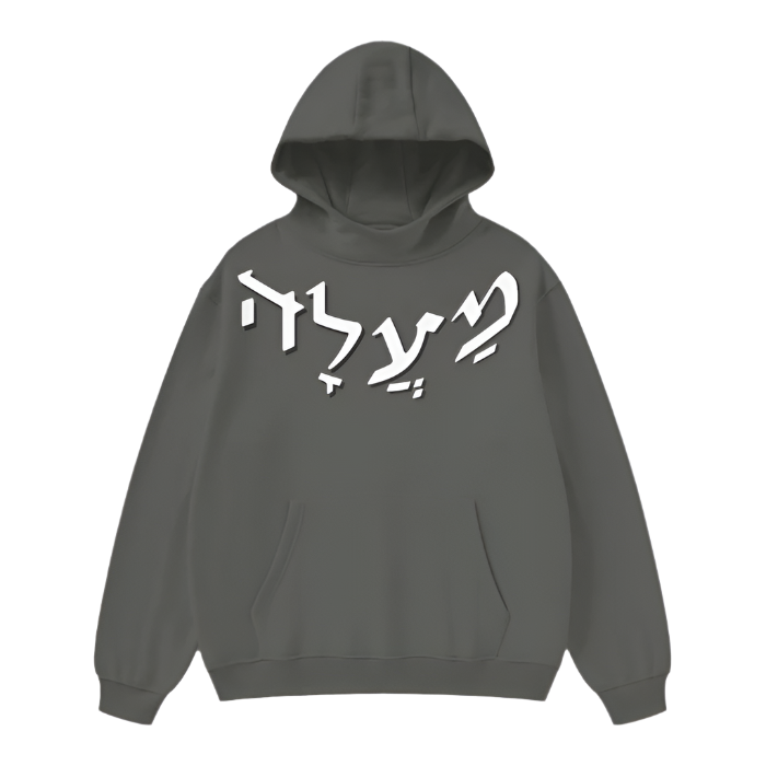VRTUE (HBRW EDITION) MENS HIGH NECK HOODIE