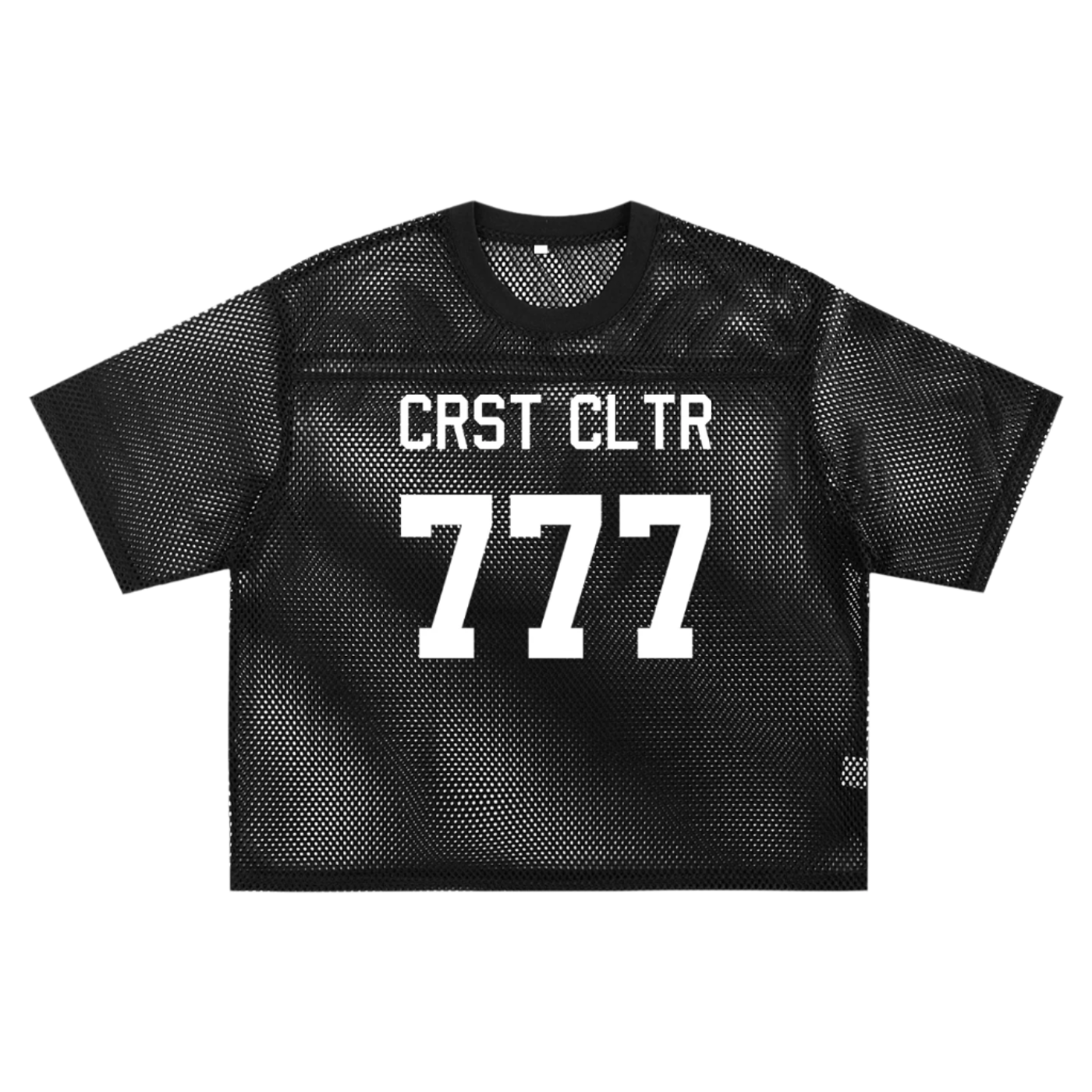 777 SEE-THROUGH BOXY JERSEY