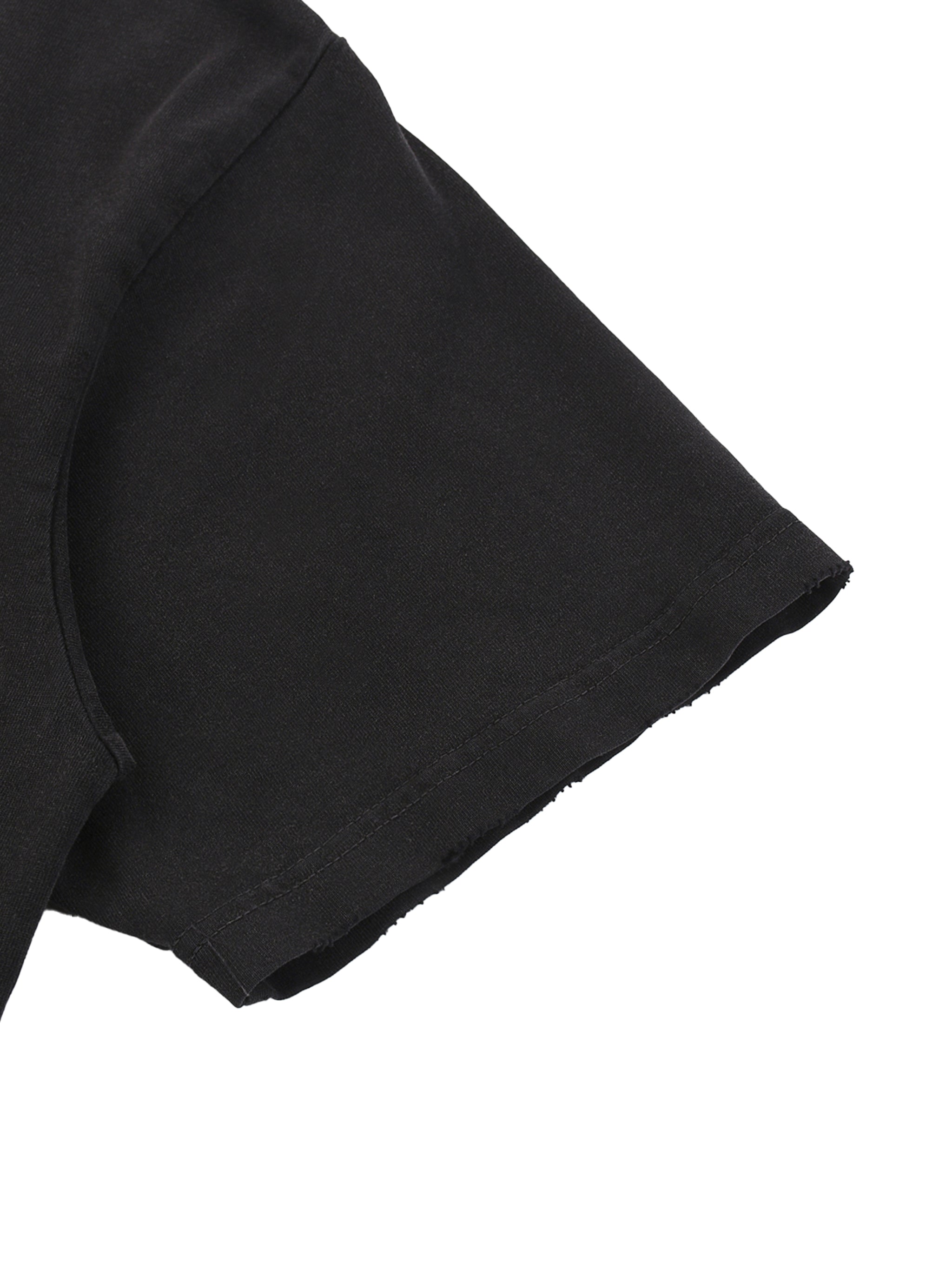 GODFEARIN'S RAW HEM'D T SHIRT