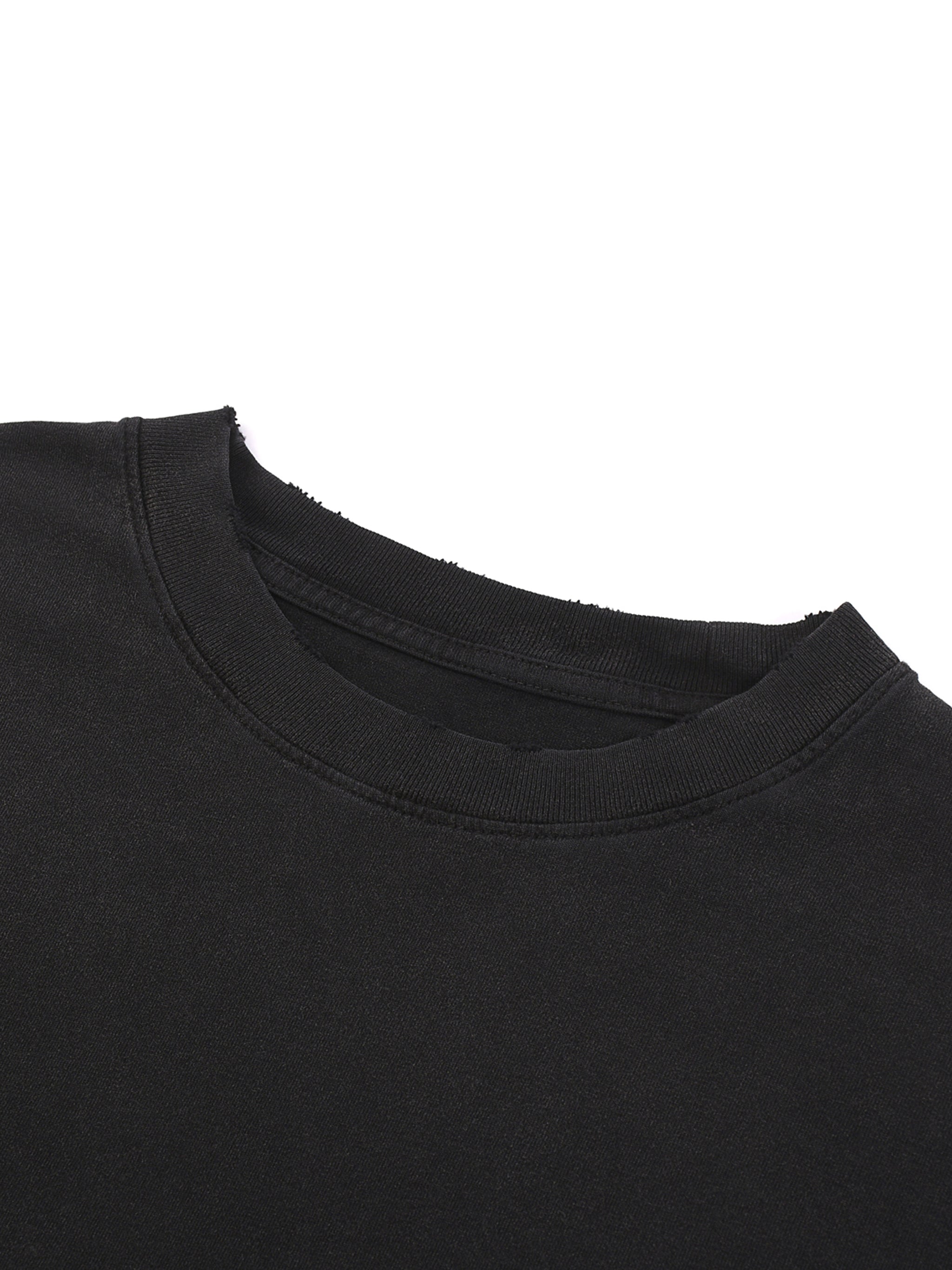 GODFEARIN'S RAW HEM'D T SHIRT