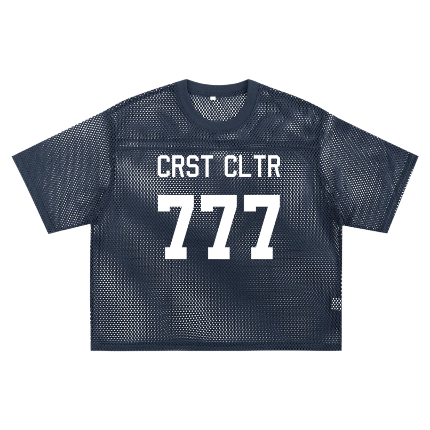 777 SEE-THROUGH BOXY JERSEY