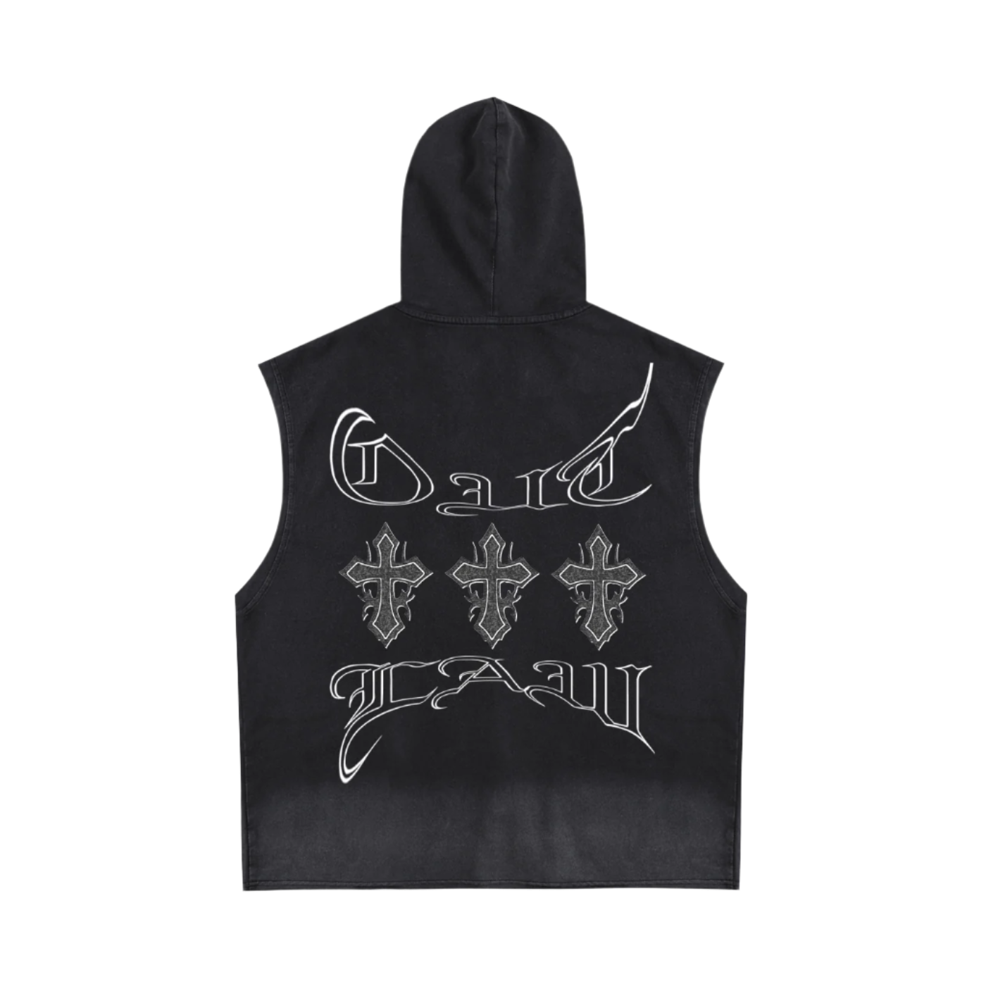 OUT LAW HOODED ZIP VEST