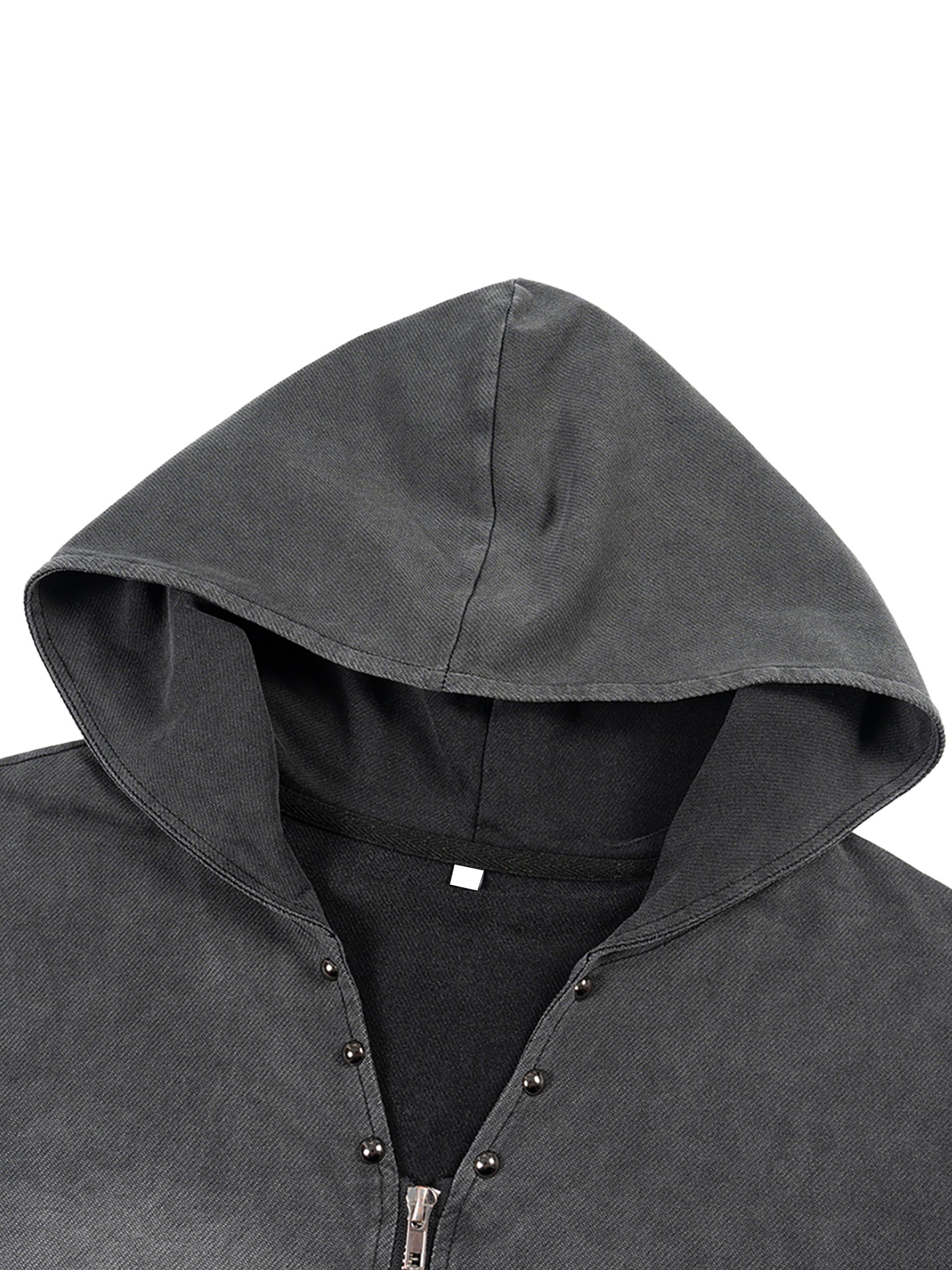 OUT LAW HOODED ZIP VEST