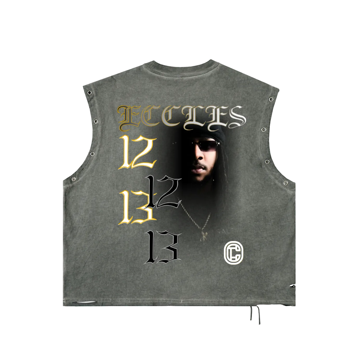 GODFEARIN'S EYELET'D TANK TOP