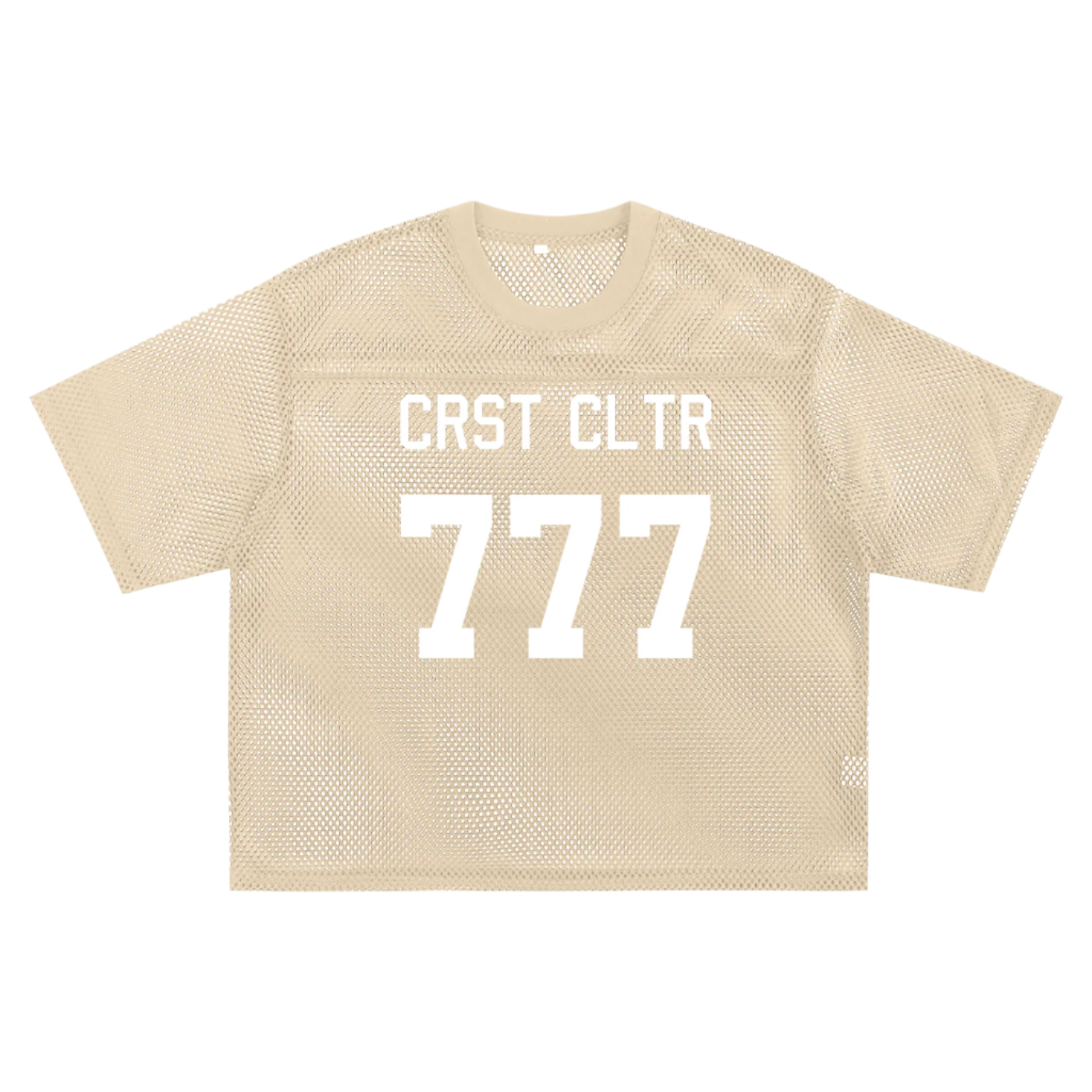777 SEE-THROUGH BOXY JERSEY