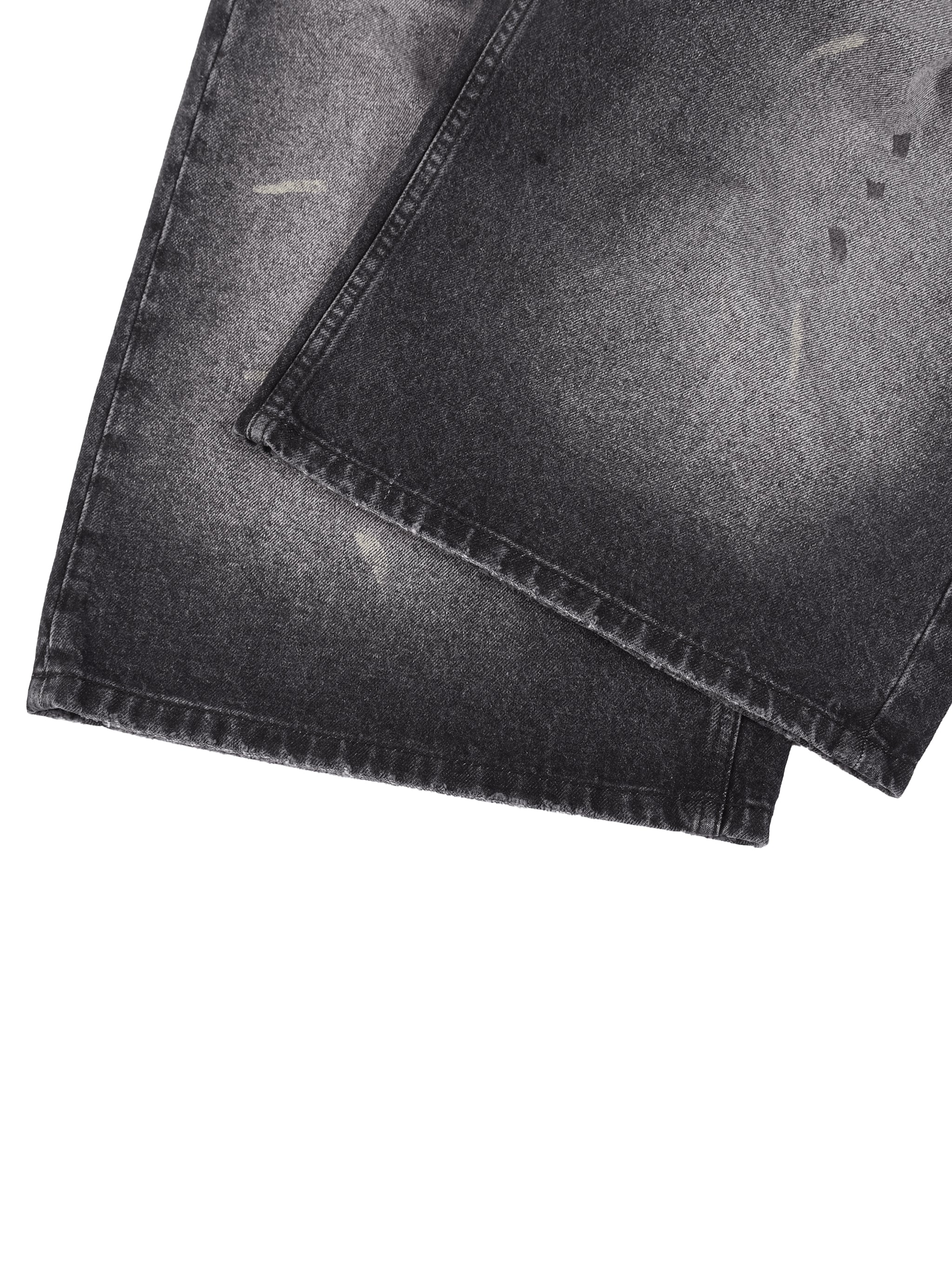 GODFEARIN'S WIDE DENIM'D SHORTS