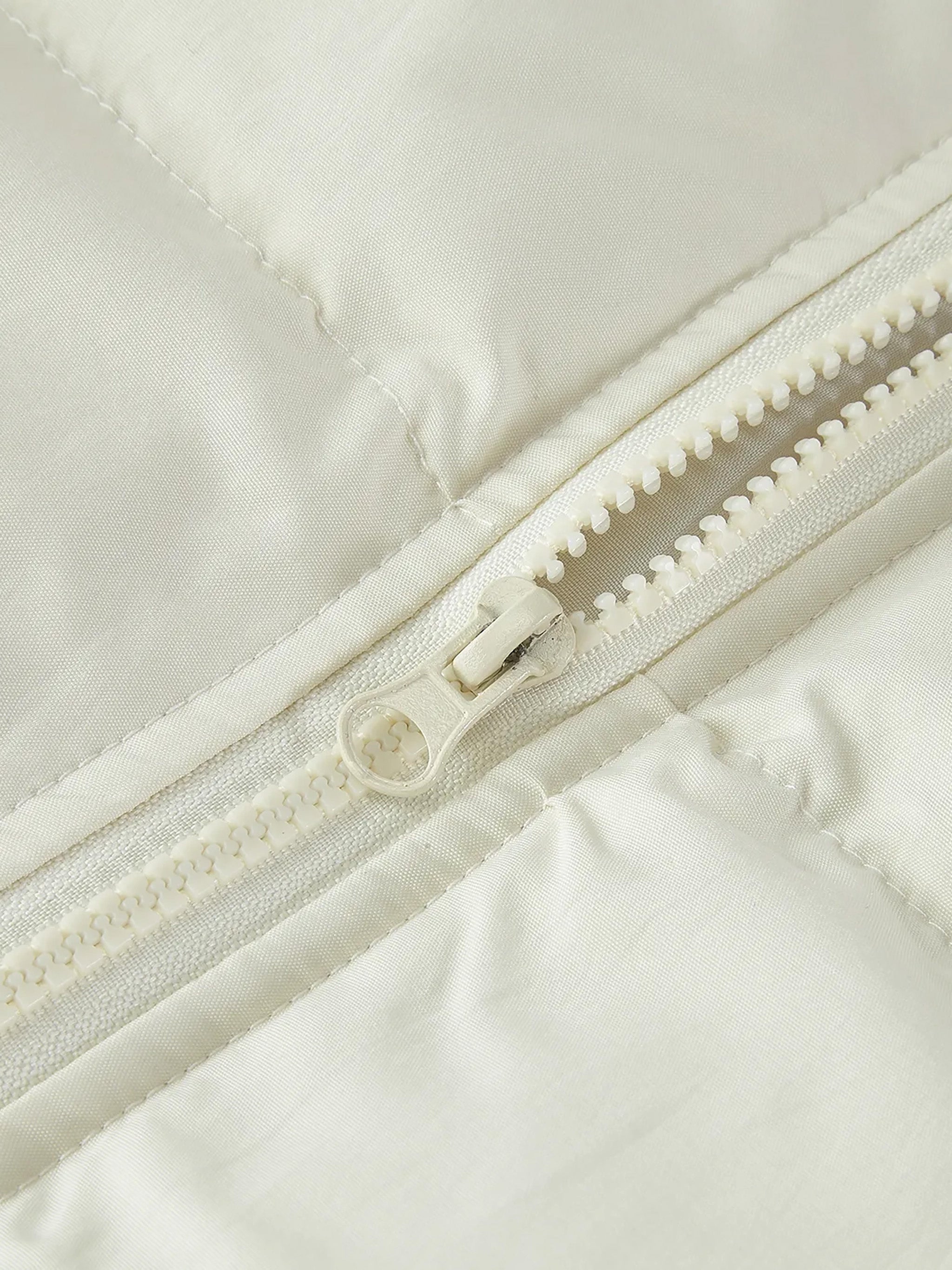 "LUK WRM" ZIP PUFFER